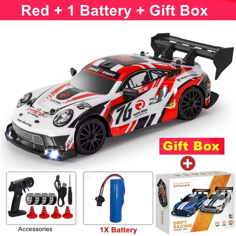 RC Drift Car – 1:24 4WD Remote Control Racing Vehicle