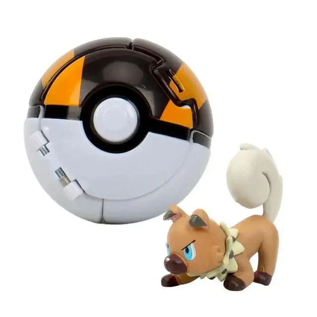 Anime Figure with Ball – Mini PVC Collectible Model Toy