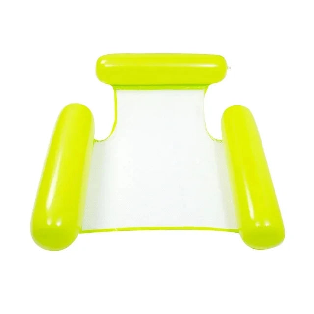 Summer Swim Inflatable Floating Water Mattresses Hammock Stripe Lounge Chairs Pool Water Sports Toys Floating Mat Pool Toys Kids