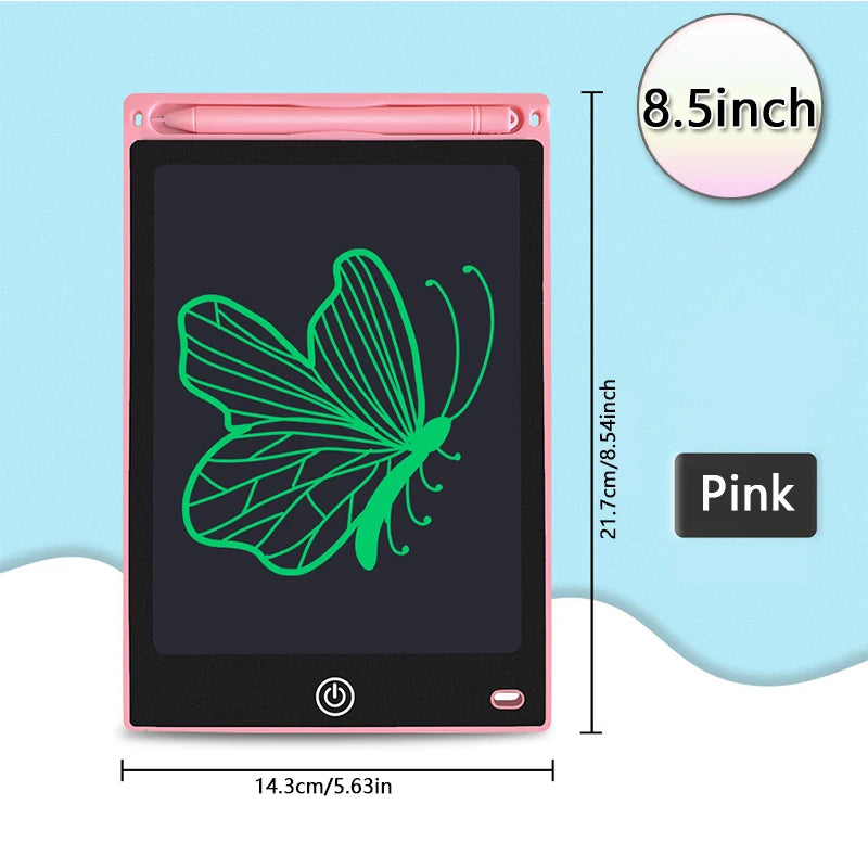 LCD Drawing Tablet for Kids – 8.5-Inch Writing & Doodle Board