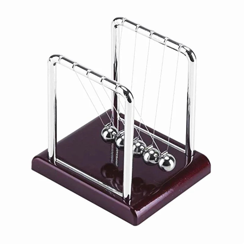 Newton's Cradle – Physics Science Energy Conservation Pendulum Toy