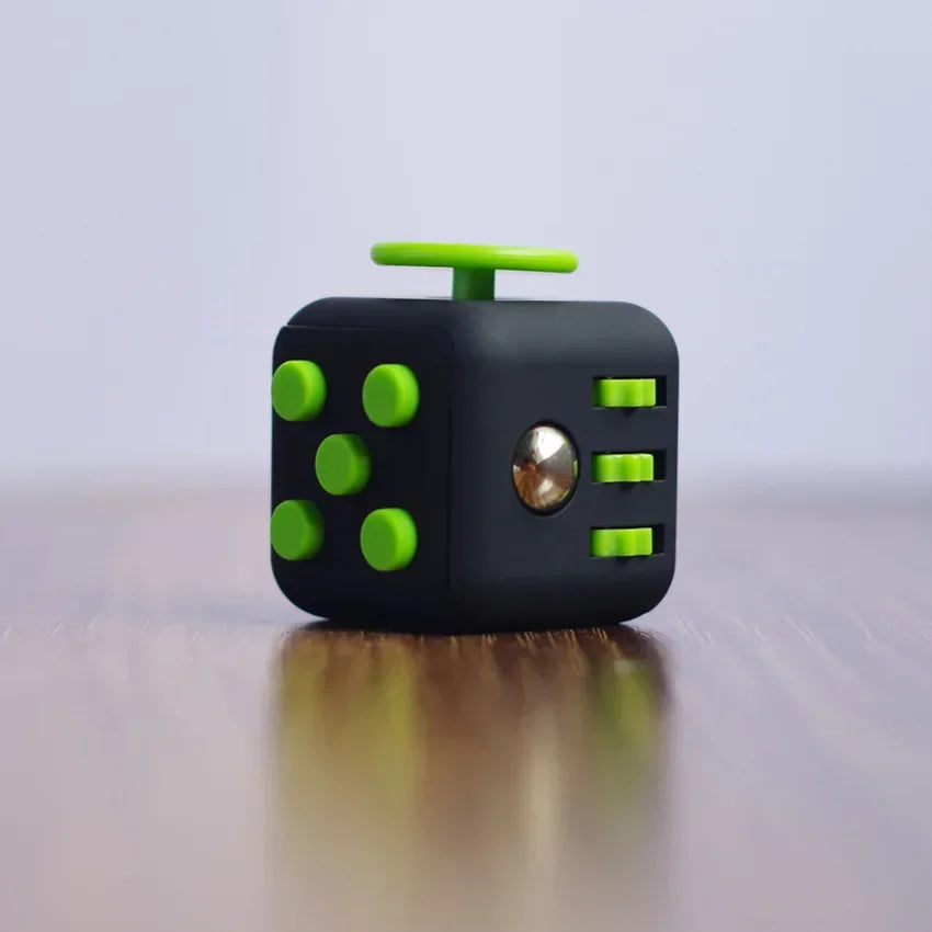 Fidget Dice – Solid Color Decompression Fingertip Anti-Stress Toy