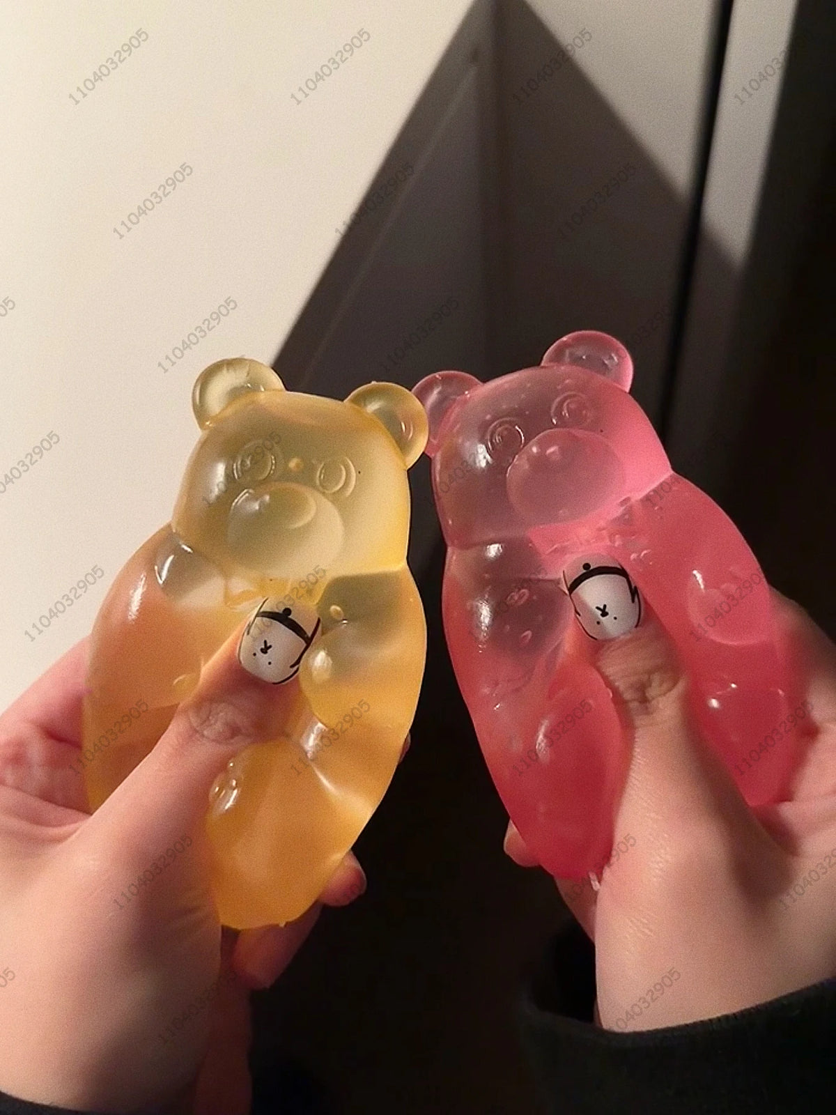 Gummy Bear Fidget Toy – Colorful Squeeze Stress Relief Toy