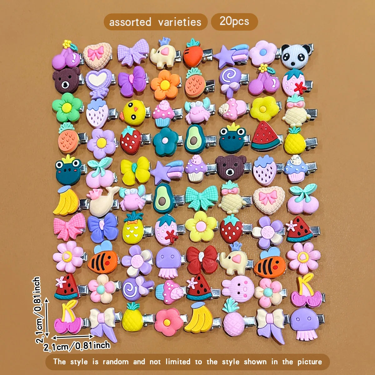Cartoon Hair Clips