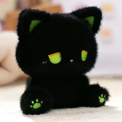 1PCS Birthday Christmas Gift Soft Animal Plush Doll 15cm Cute Emo Bear Toy Dumb Plush Toy Cat Doll Cloth Doll Toys For Kids Gift