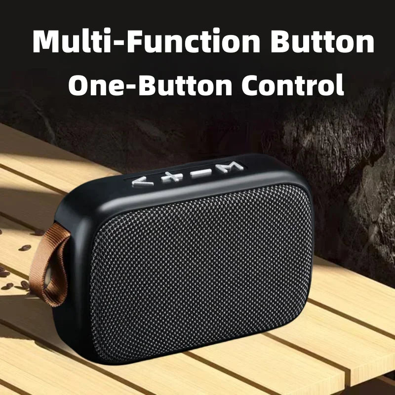 Portable Bluetooth Speaker Mini Wireless Outdoor Speaker with TF Card
