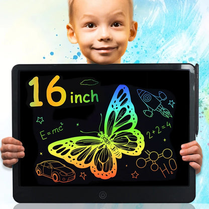 LCD Writing Tablet for Kids – Colorful Drawing Board, 4.5–16 Inch