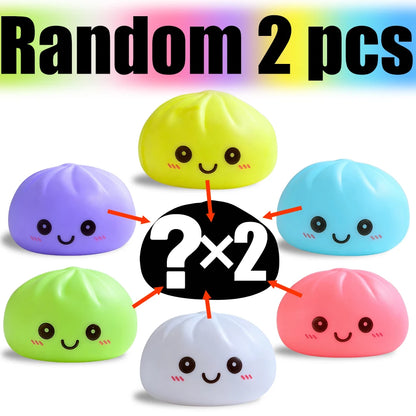 Dumpling Night Light LED Desktop Lamp Cute Glowing Décor