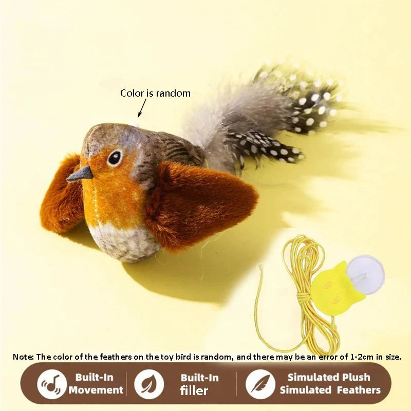 Cat Bird Toy – Interactive Cloth Toy for Cats