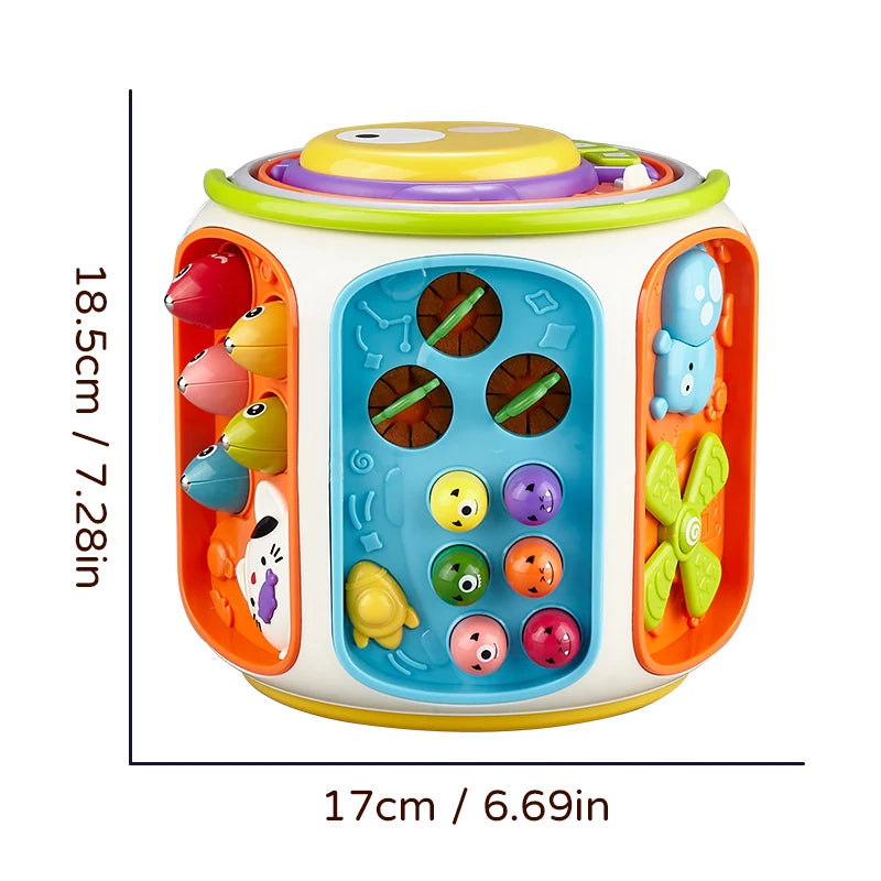 Baby Toy Phone for Toddlers – Musical Light-Up Educational Toy