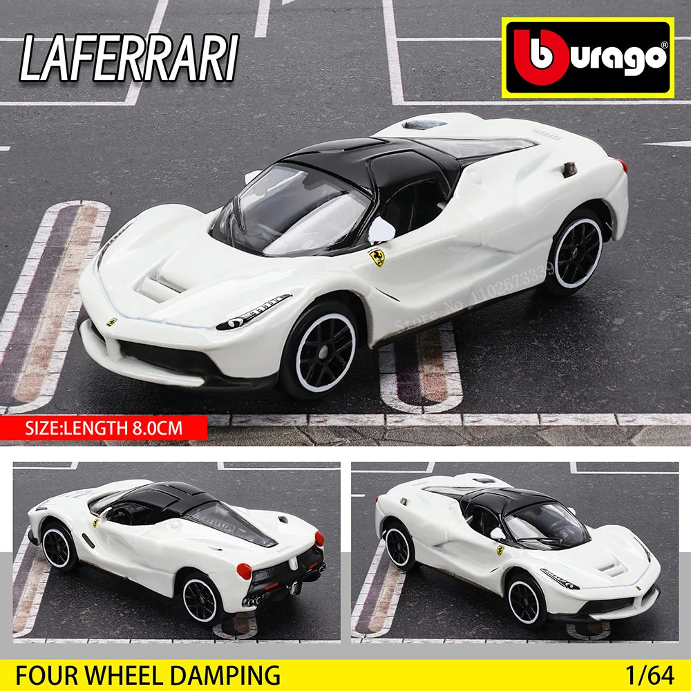 1:64 Diecast Car Model – Metal Collectible with Lights & Sound