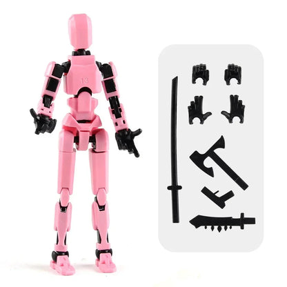 Multi-Jointed Robot Action Figure – Movable Poseable Model