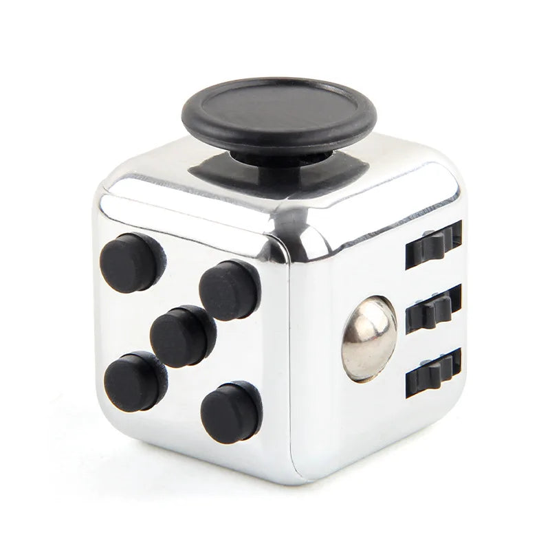 Fidget Dice – Solid Color Decompression Fingertip Anti-Stress Toy