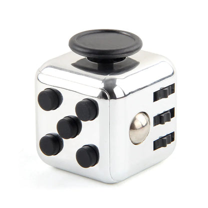 Fidget Dice – Solid Color Decompression Fingertip Anti-Stress Toy