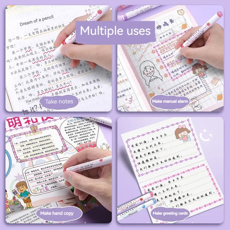 Flower Highlighter Pens
