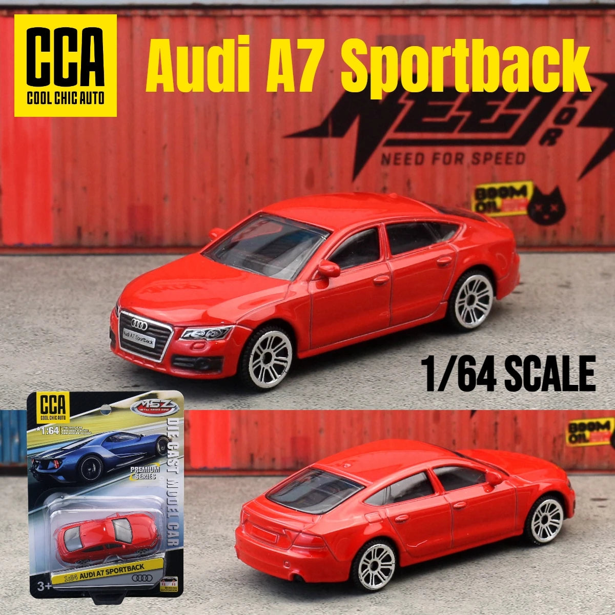 1/64 Diecast Car Model – Detailed Collectible for Display
