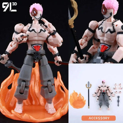 Optimized Product Title: 3D Printed Action Figure, Articulated & Poseable – Ready to Display