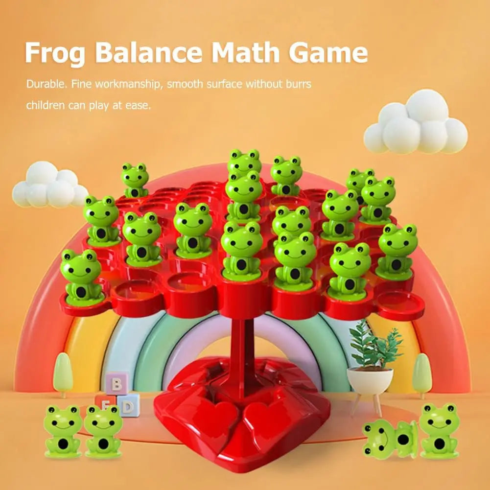 Frog Balance Math Toy – Educational Counting & Math Game