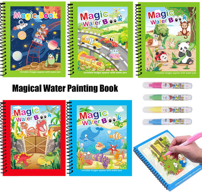 Magic Water Drawing Book