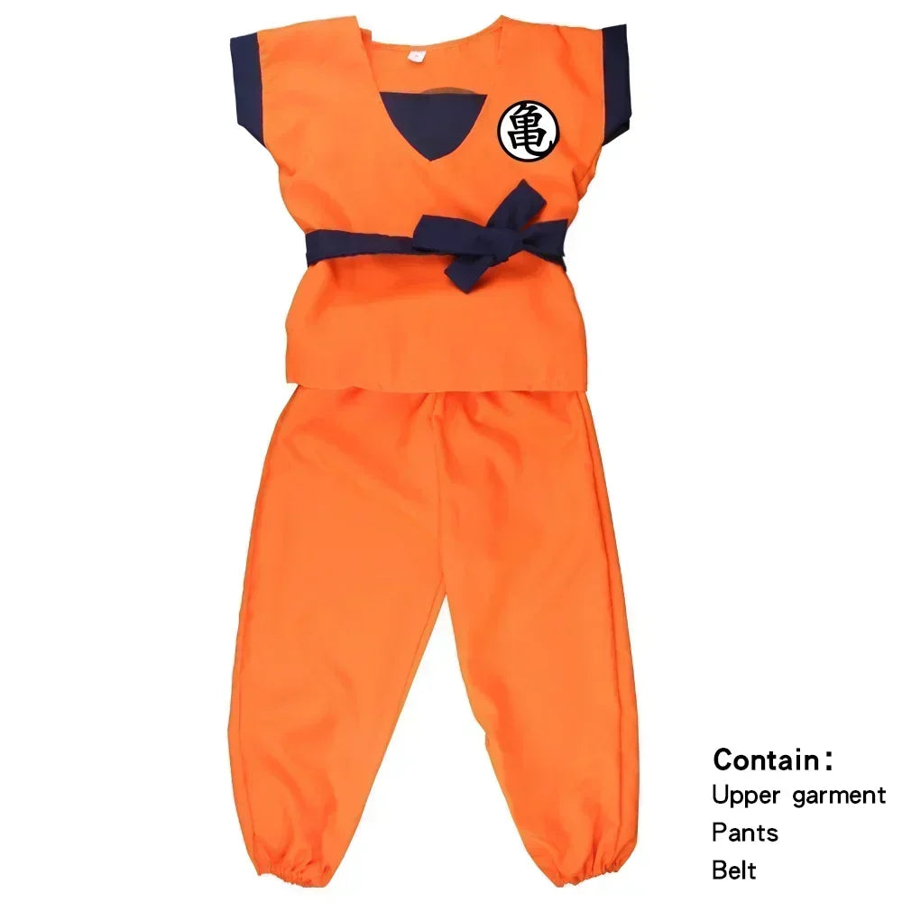 Anime Martial Arts Cosplay Costume Unisex – Kids & Adult Dress Up