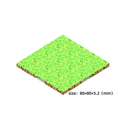 Magnetic Building Block Base Plate for Creative Construction