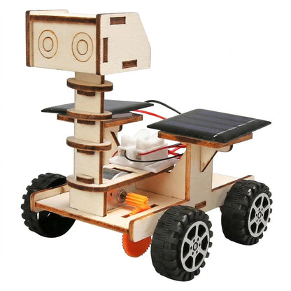 Solar Car Model Kit – DIY Wooden Science & Education Project