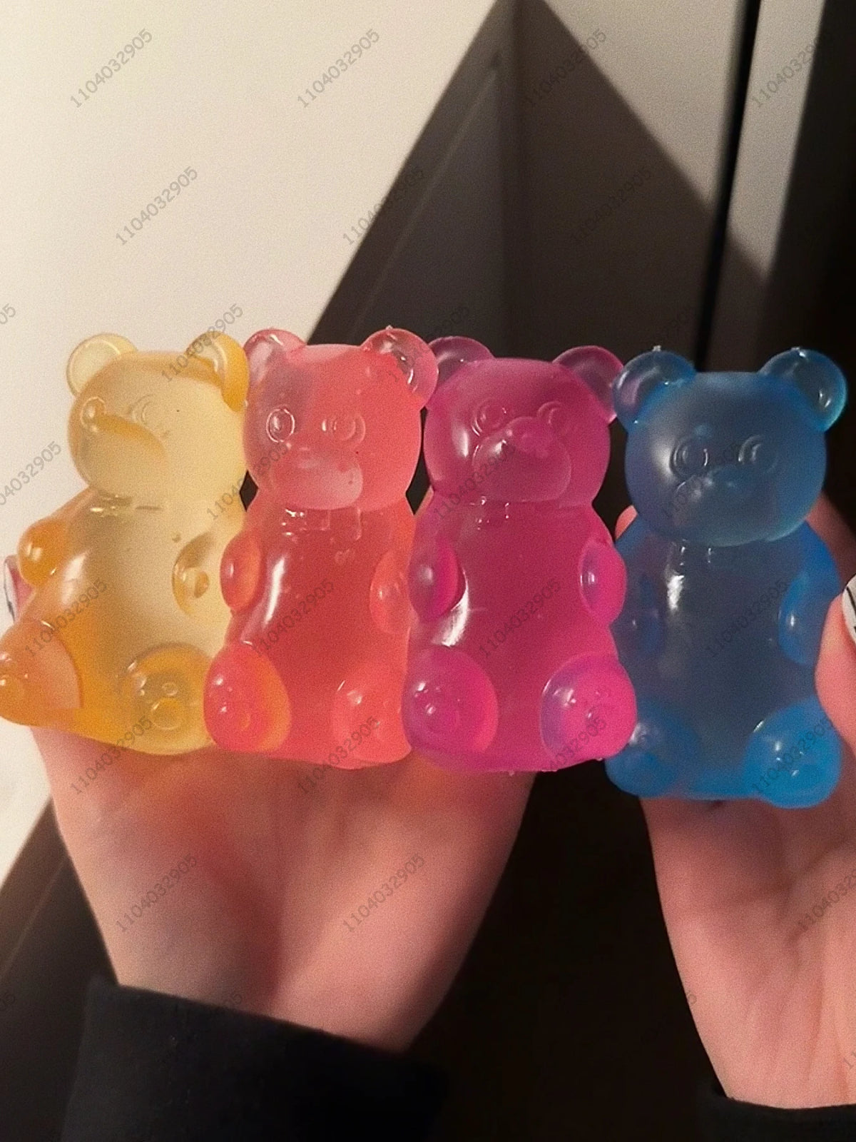 Gummy Bear Fidget Toy – Colorful Squeeze Stress Relief Toy