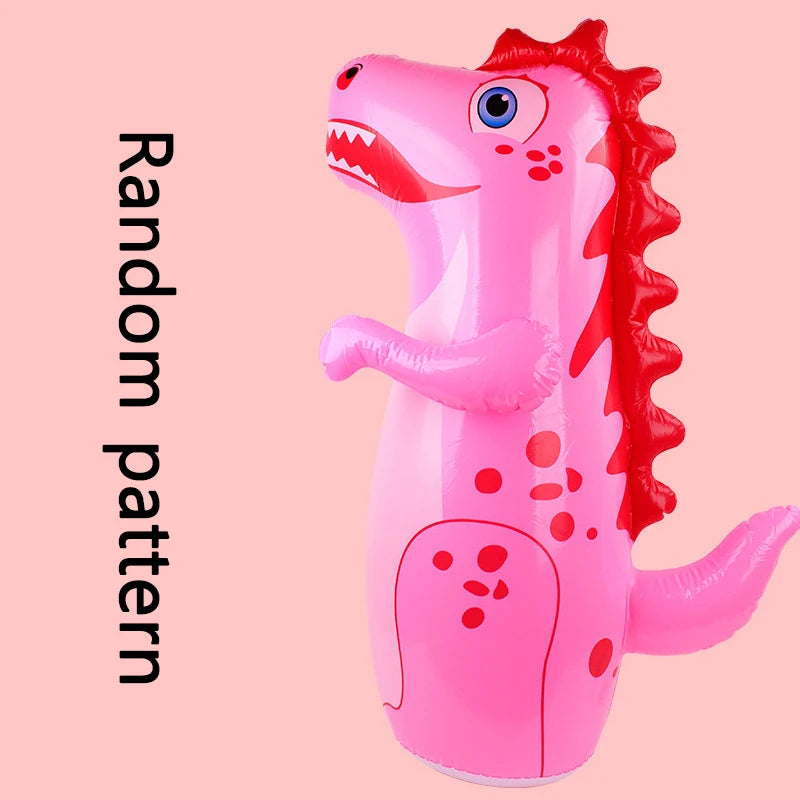 Inflatable Punching Bag for Kids with Weighted Tumbler Base