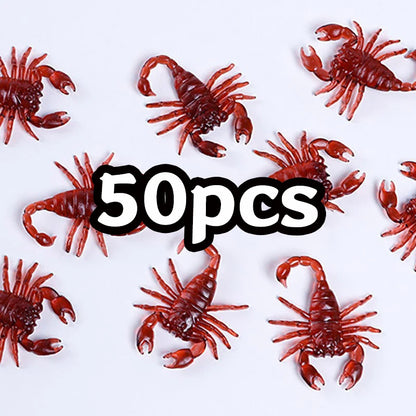 Fake Cockroach Prank Toys – 50-Piece Realistic Insect Set