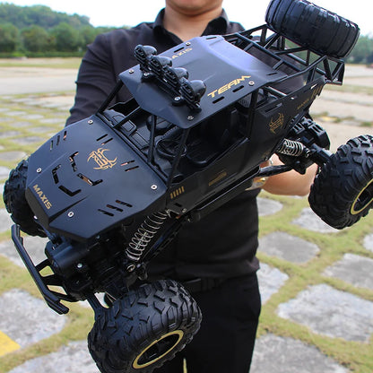 4WD RC Car – LED Lights Off-Road Remote Control Truck for Kids