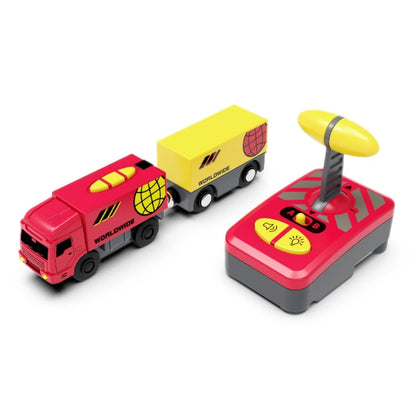 Magnetic Slot Car for Wooden Train Tracks Diecast Railway Toy