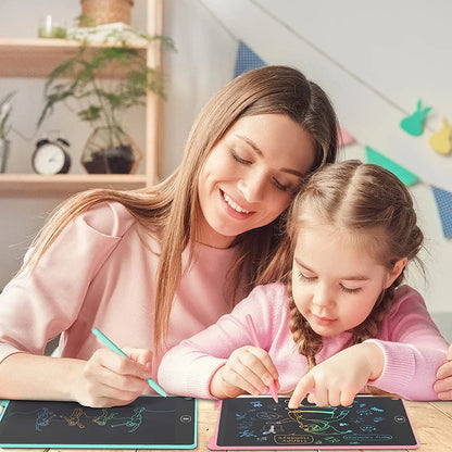 12 Inch LCD Writing Tablet for Kids – Reusable Drawing Board