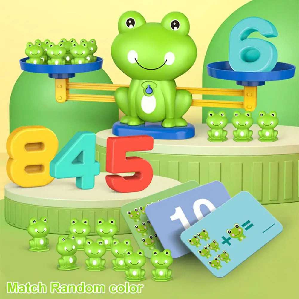 Frog Balance Math Toy – Educational Addition & Subtraction Game