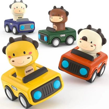 Push Go Car Toy – Friction Mini Car for Toddlers