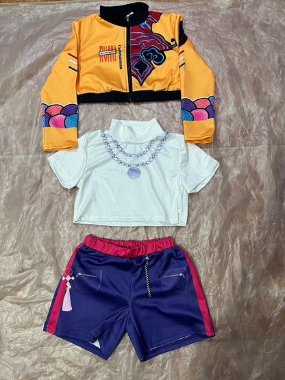 Kids Anime Cosplay Costume – Girls Performance Outfit