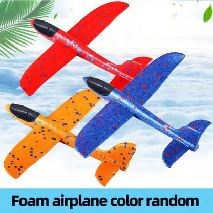 Kids' Foam Glider Planes with Catapult Launcher for Outdoor Play