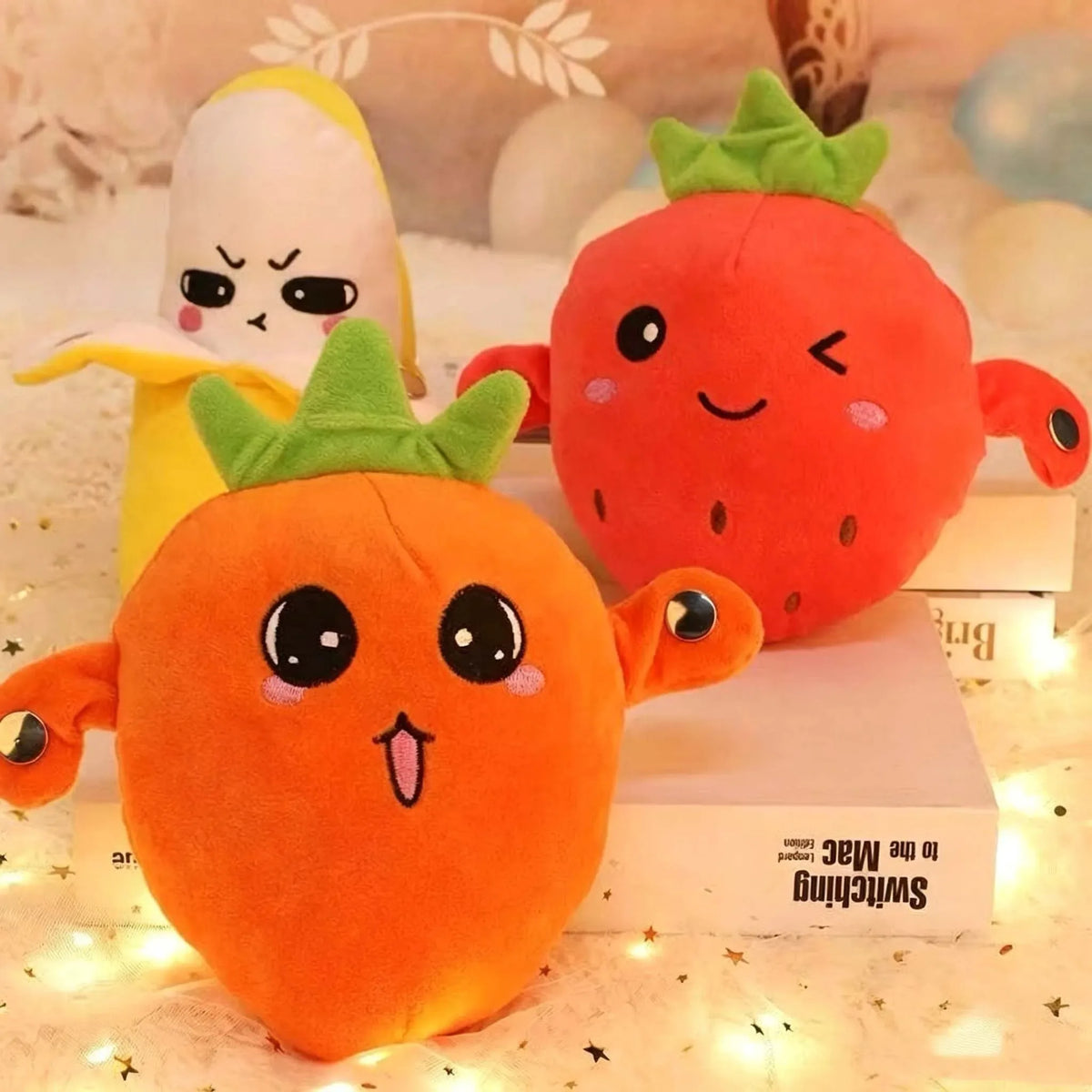 Musical Plush Toy with Touch Sensor and Interactive Sounds for Kids