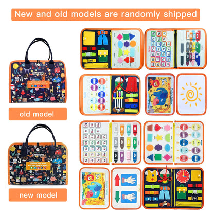 Montessori Busy Board – Sensory Educational Learning Toy for Kids