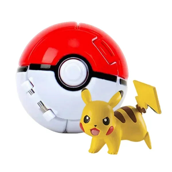 Anime Figure with Ball – Mini PVC Collectible Model Toy