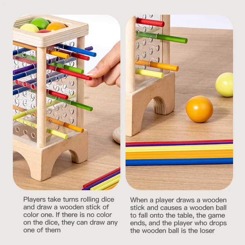 Wooden Stick Picking Game