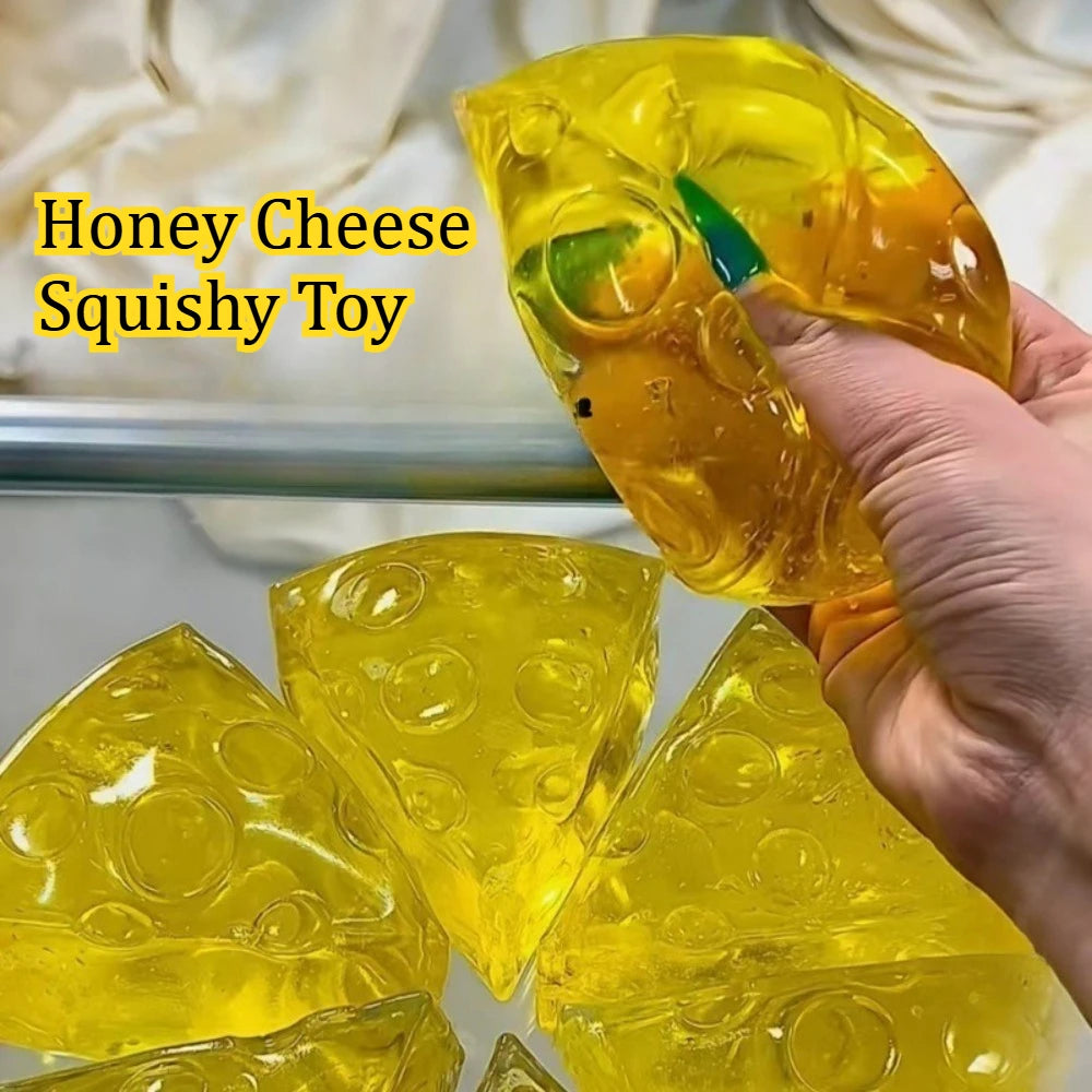 Honey Cheese Squishy Toy