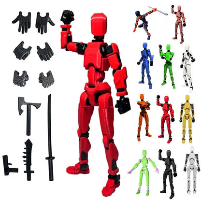 Multi-Jointed Robot Action Figure – Movable Poseable Model