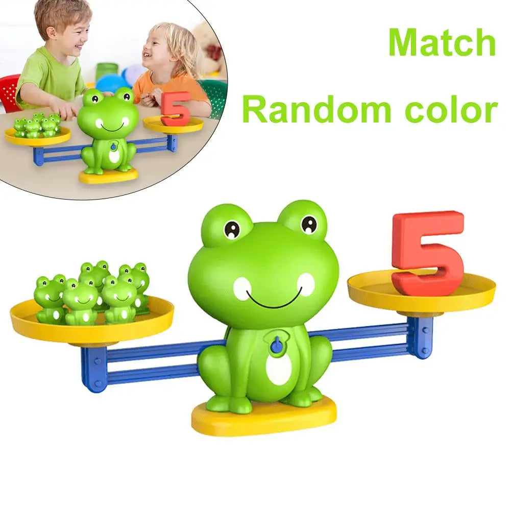 Frog Balance Math Toy – Educational Addition & Subtraction Game