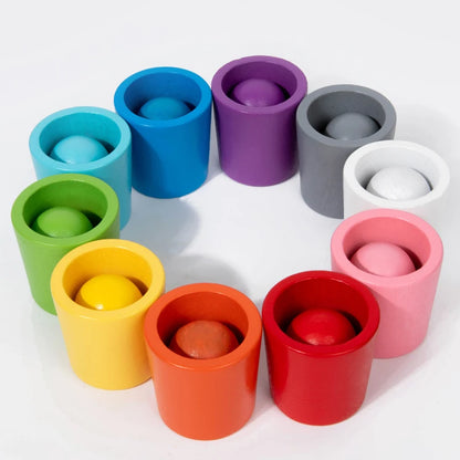 Wooden Color Sorting Toy