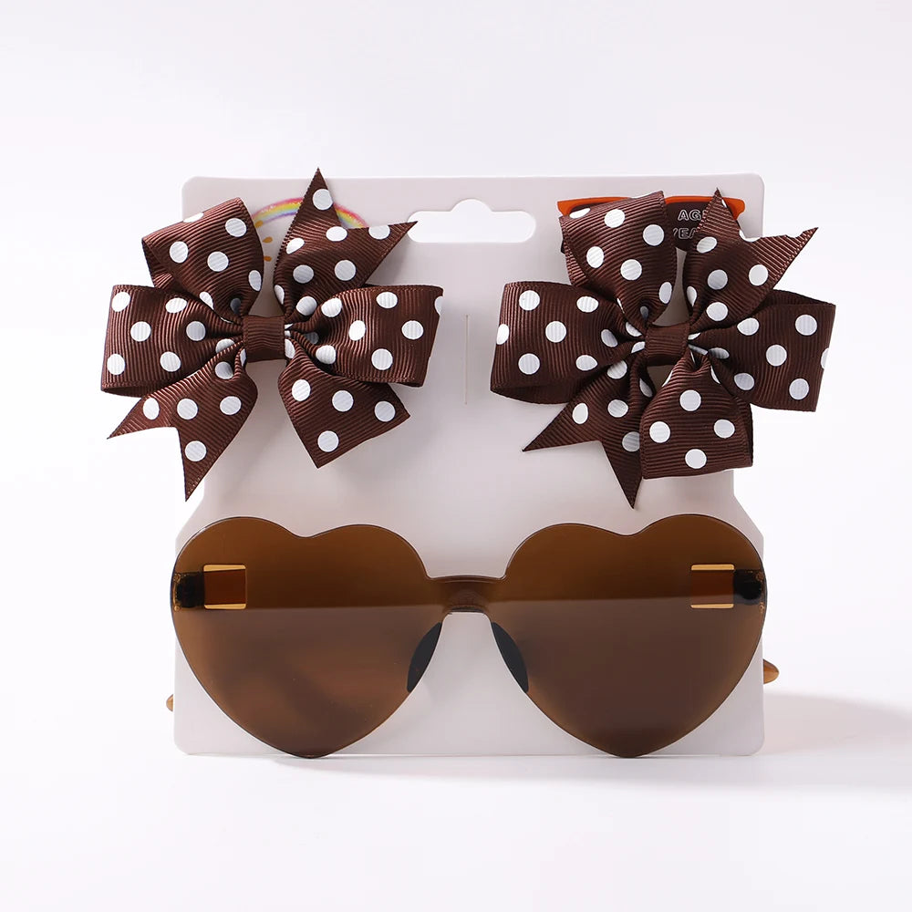 Girls Hair Bow Clips
