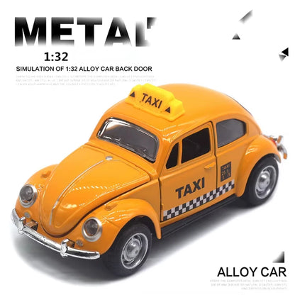 1:32 Diecast Car Model – Metal Pull Back Racing Collectible