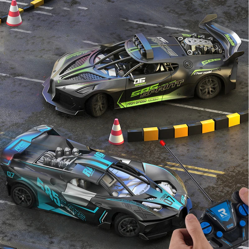 RC Drift Racing Car with 4-Channel Remote Control