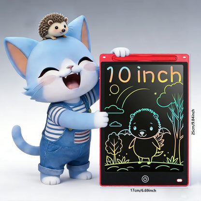 10 Inch LCD Writing Tablet for Kids – Colorful Drawing Board