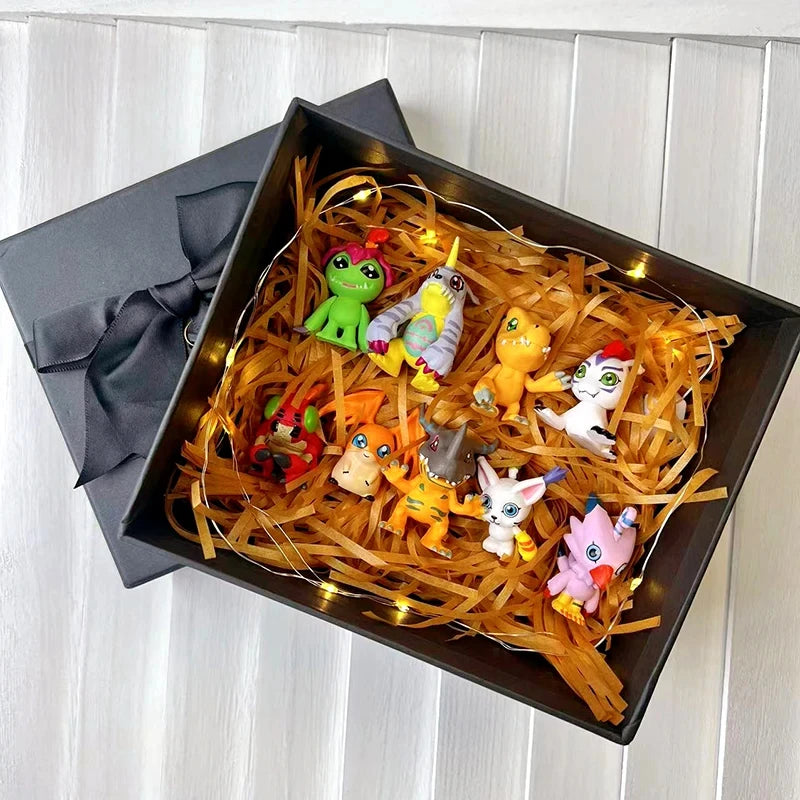 9 Piece Anime Figure Set – Mini PVC Collectible Models