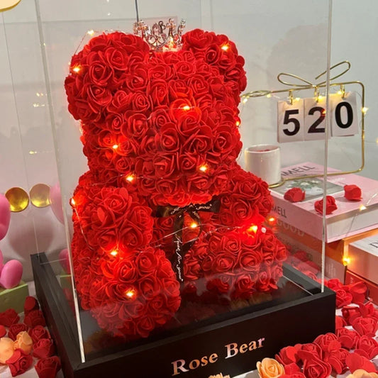 Rose Bear Gift